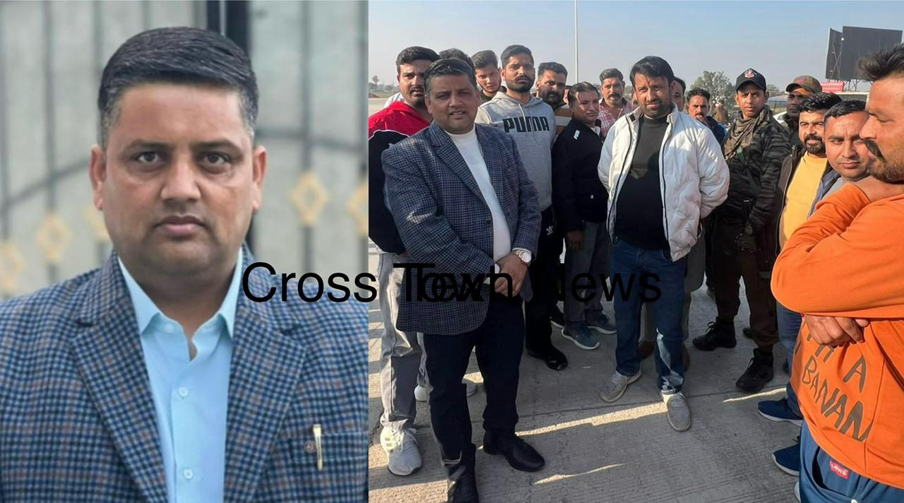 MLA Surinder Kumar leads protest ;NHAI suspends Jammu Ring- Road toll collection