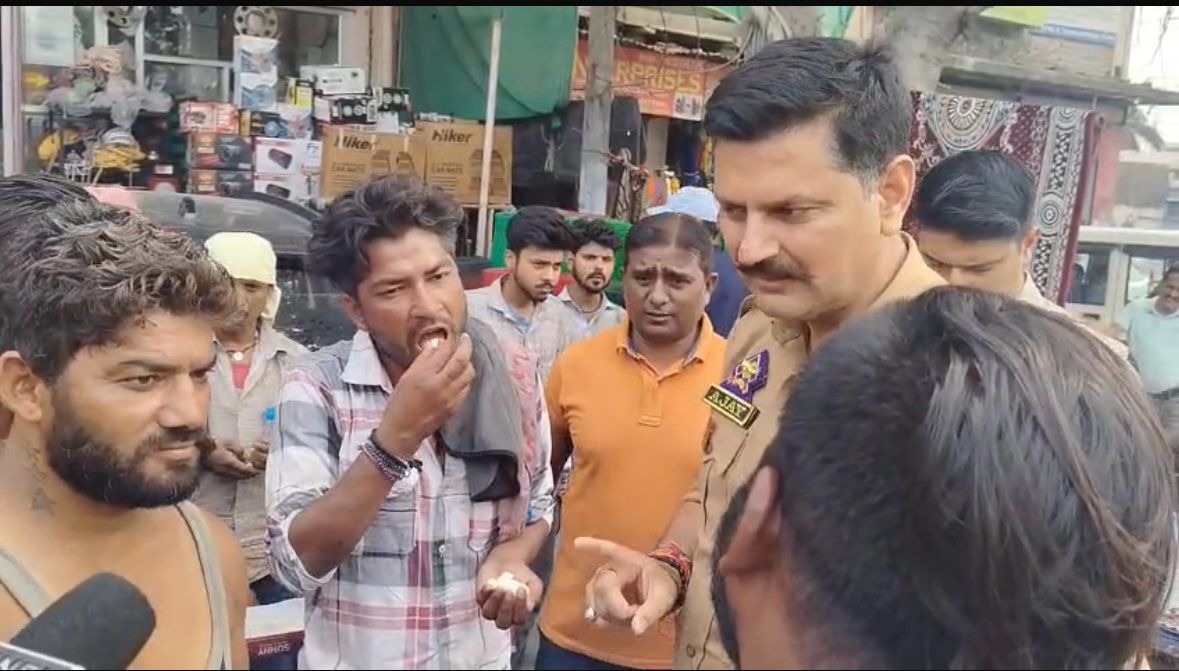 SP South Celebrates Labour Day with Labourers at Narwal: A Gesture of Solidarity and Respect
