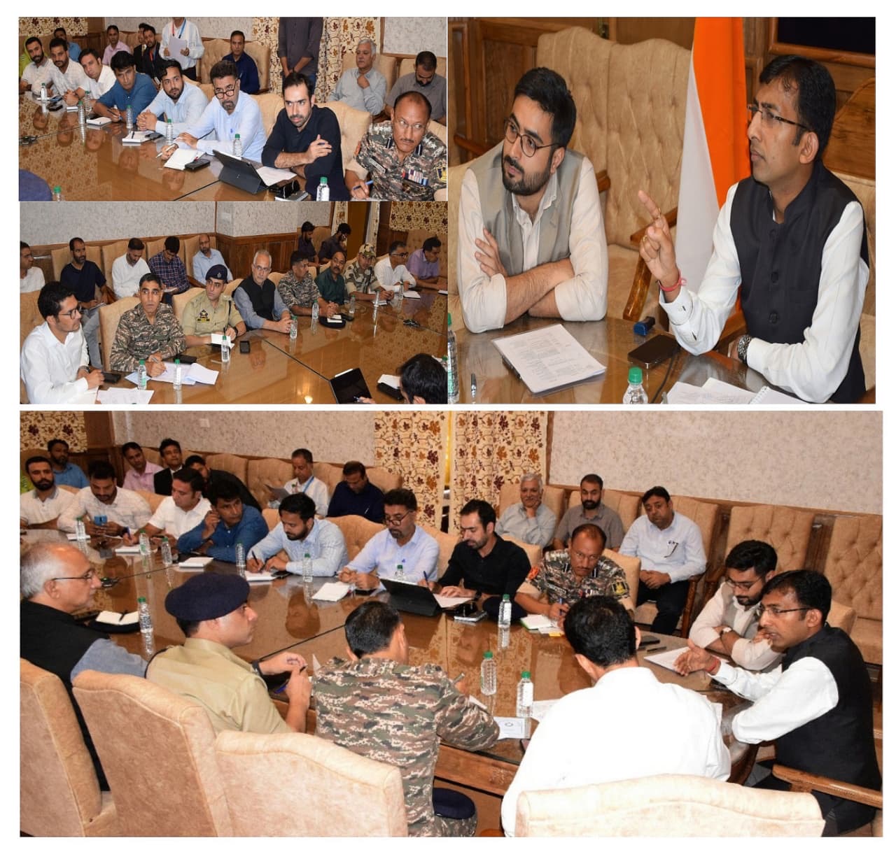 Div Com Kashmir Anshul Garg reviews arrangements for visit of PSC on Home Affairs