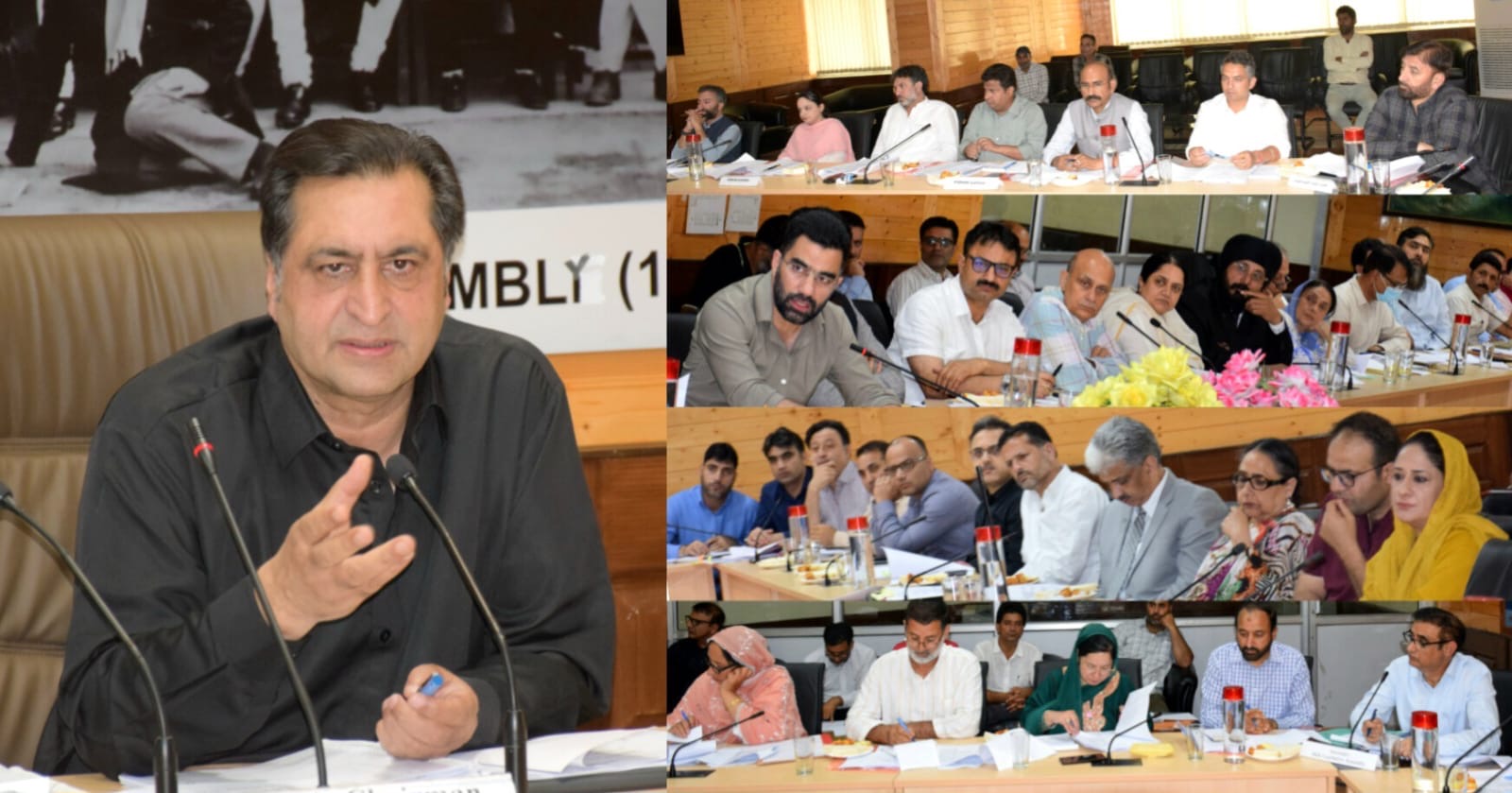 Committee on Government Assurances holds meet at Srinagar, reviews progress on assurances of Health department