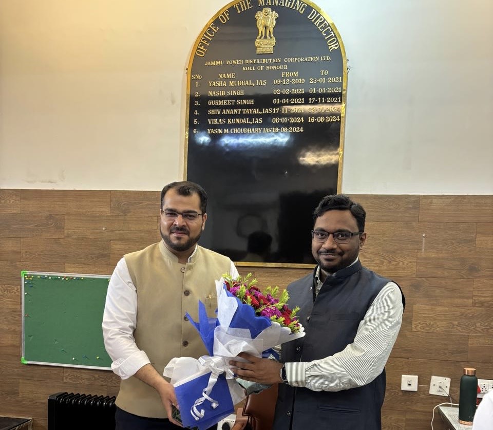 'Srikant Suse assumes charge as MD JPDCL '