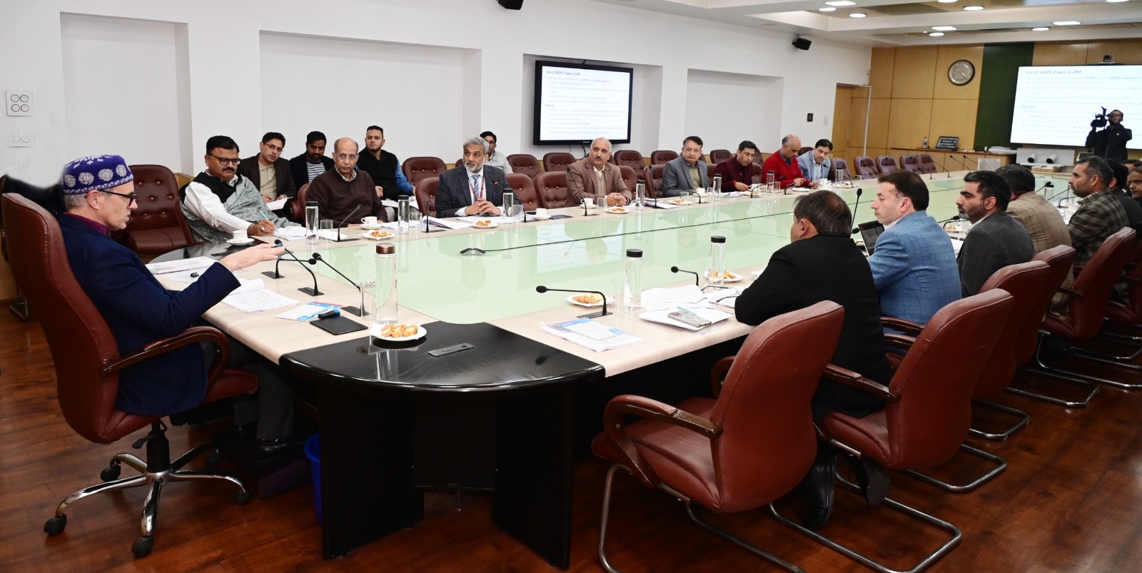 CM J&K directs to focus on approved Technical specifications in JJM projects 