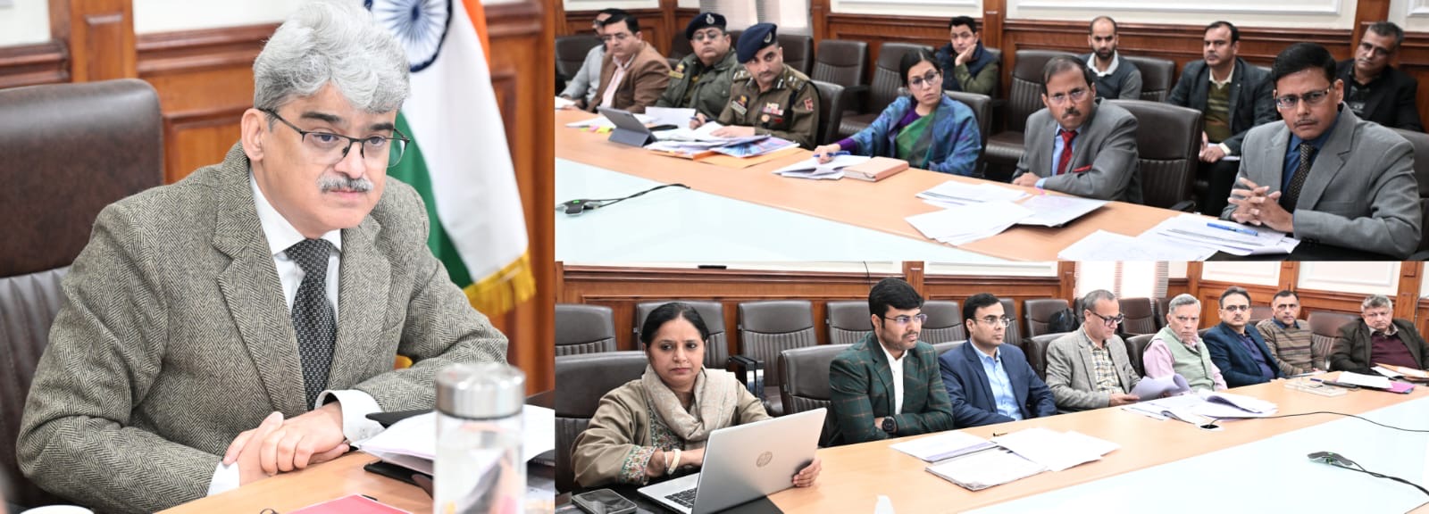 'CS J&K issues series of directions on Traffic management in Jammu/Srinagar'