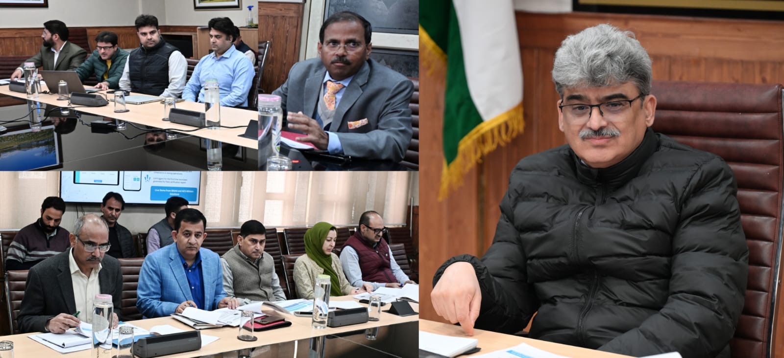 'CS reviews functioning of Mining Dept; Stresses on strict enforcement across J&K '