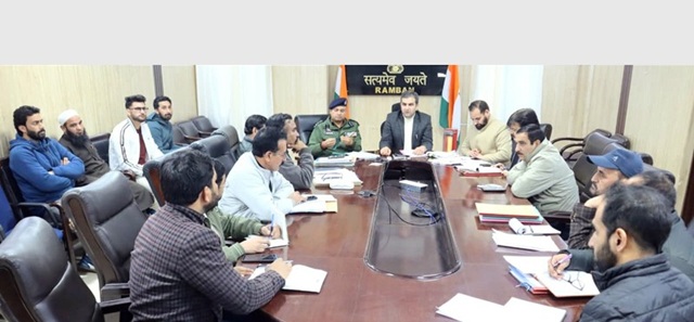 DC Ramban stressed need for focused technological & enforcement interventions to significantly reduce road accidents