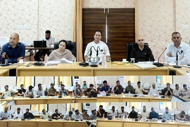 LoP Sunil Sharma reviews Jal Jeevan Mission progress