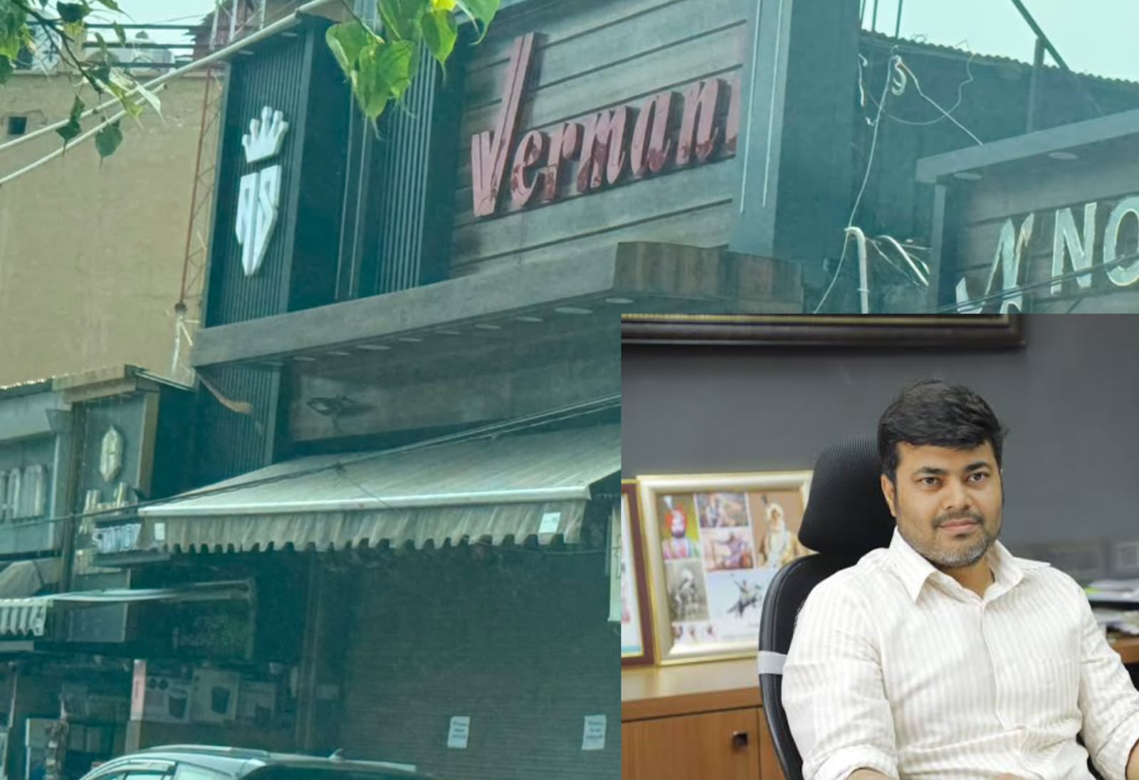 'Devansh Yadav in Action mode: JMC seals Vermani Shop , Guest  House in Jammu'