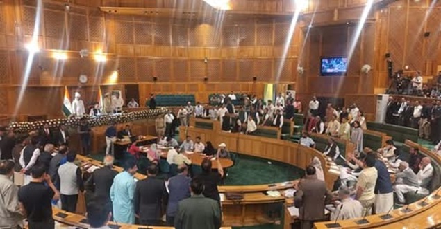 'J&K Assembly Passes Statehood Resolution Amid Protests By BJP'