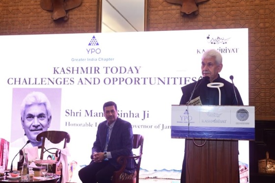 Jammu Kashmir is also a byword for socio-economic miracle today: LG Manoj Sinha