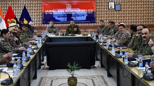 IGP Kashmir chairs high-level security review meeting