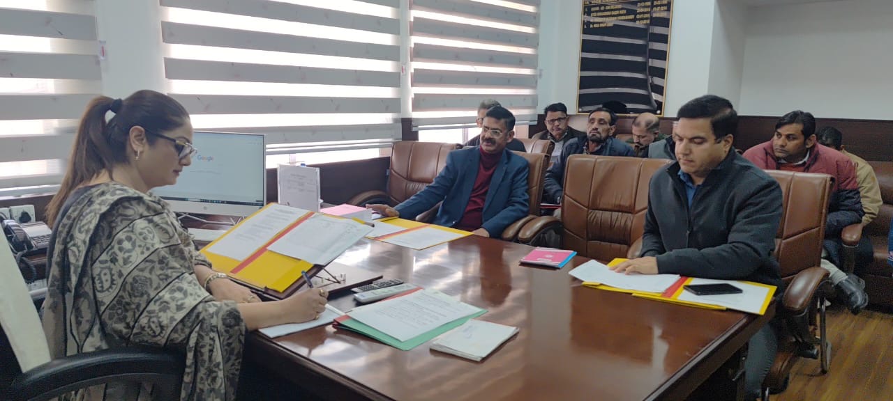 J&K KVIB Chairperson chairs district officers' review meeting