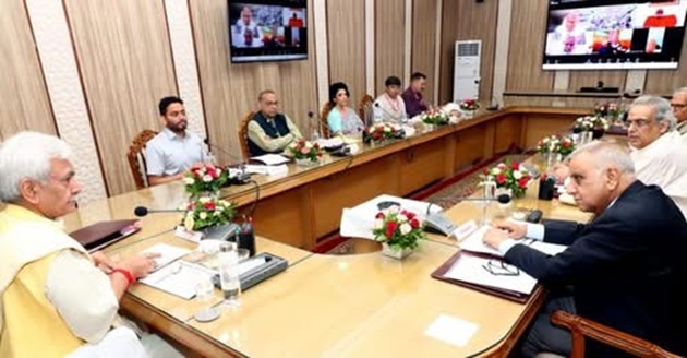 'LG Manoj Sinha chairs SMVDSB Meeting to review Offerings and Donations Management System'