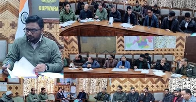 DC Kupwara directs officers to focus on rehabilitation of drug victims by providing them self employment avenues 