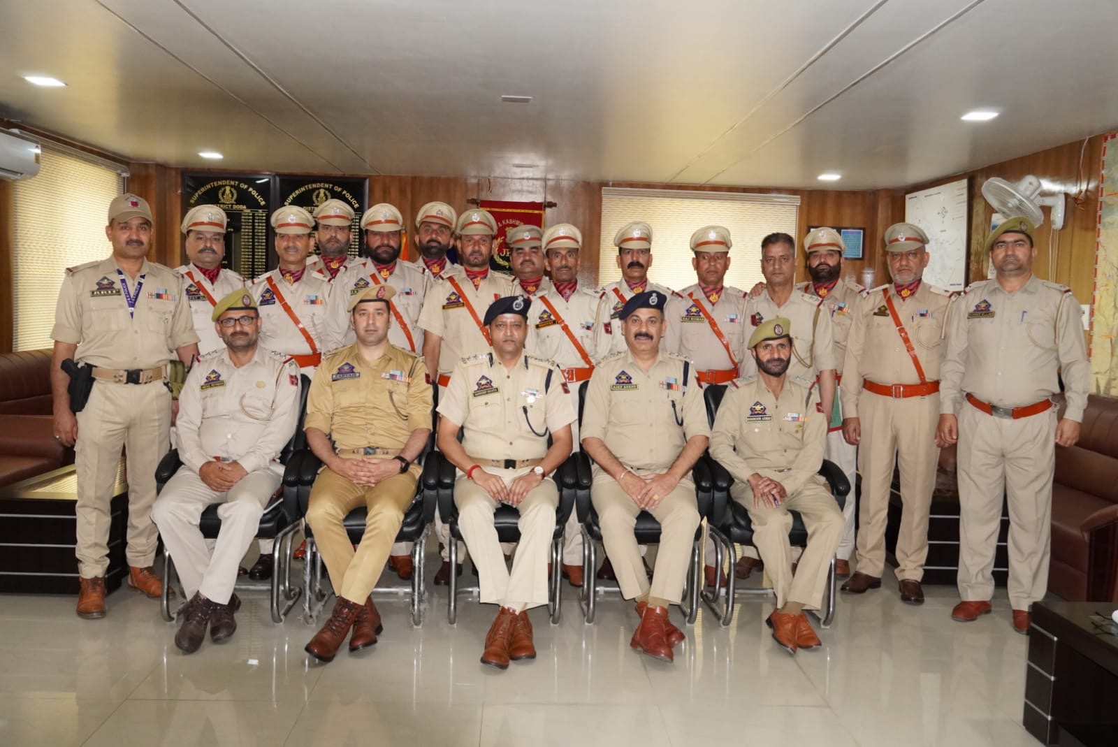 'SSP Doda pins new ranks to Police personnel '