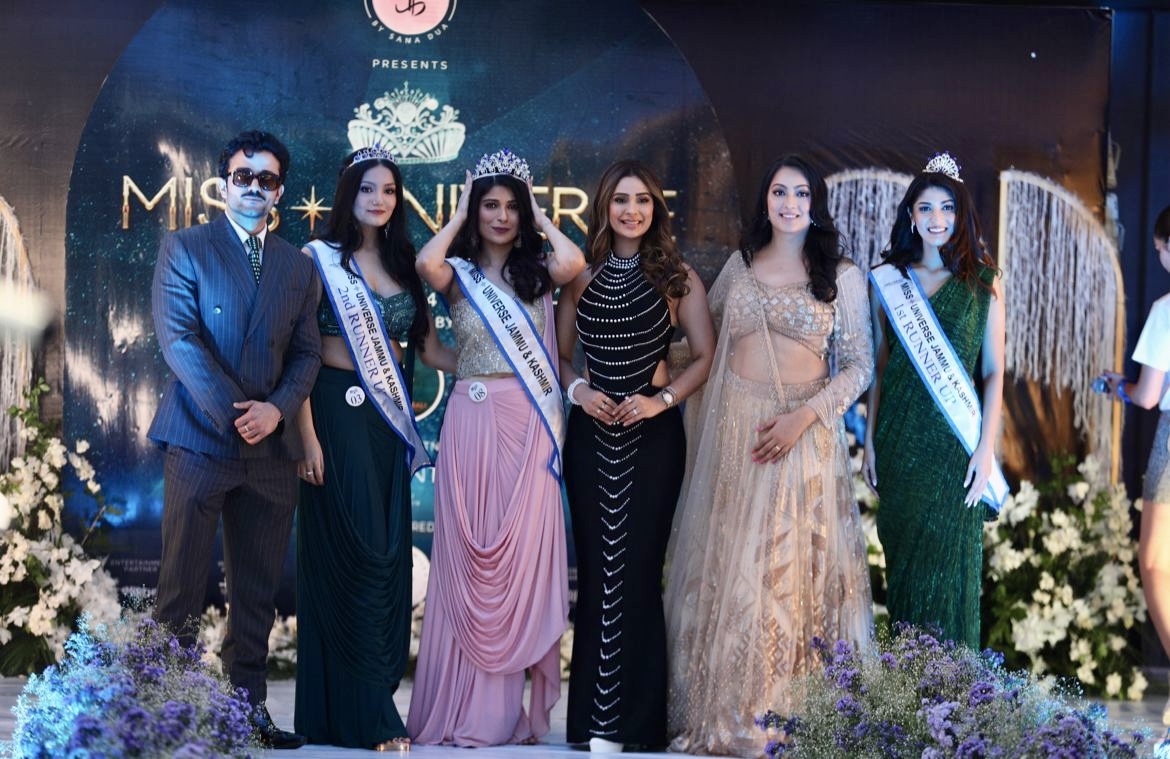A Grand Success: Miss Universe J&K Debuts under Sana Dua’s visionary leadership ; Gautam Bali adds touch of magic 