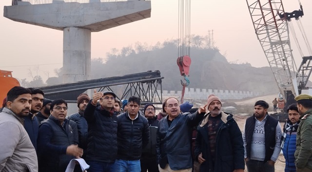 Bhupinder Kumar conducts whirlwind tour to assess Delhi-Amritsar-Katra, Semi Ring roads 