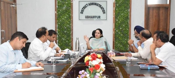 DC Udhampur asks executing agencies to accelerate their efforts, mobilize resources efficiently for timely completion of projects