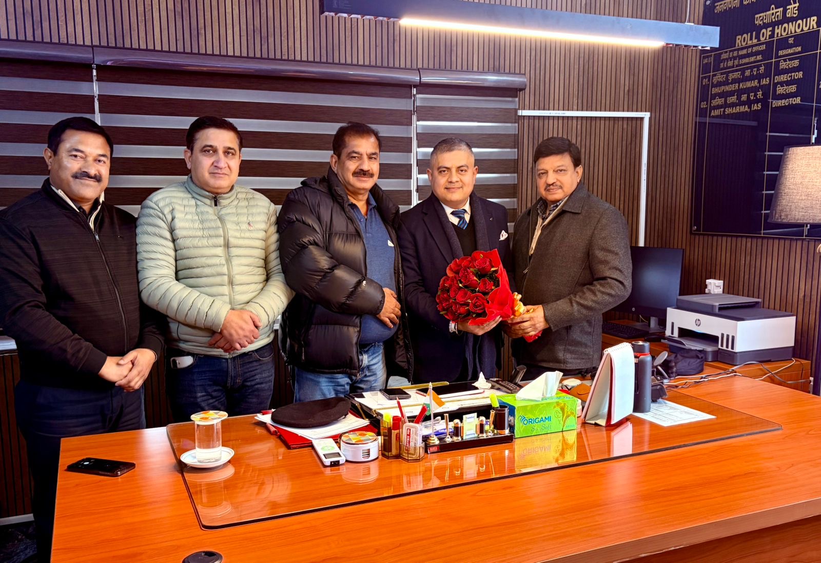 CCI Jammu welcomes & facilitates Amit Sharma as Director Census, offers support from all trade federations