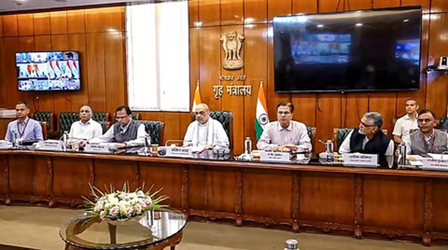 Amit Shah asks CMs to maintain strict vigil against anti-national propaganda on social & other media  platforms 