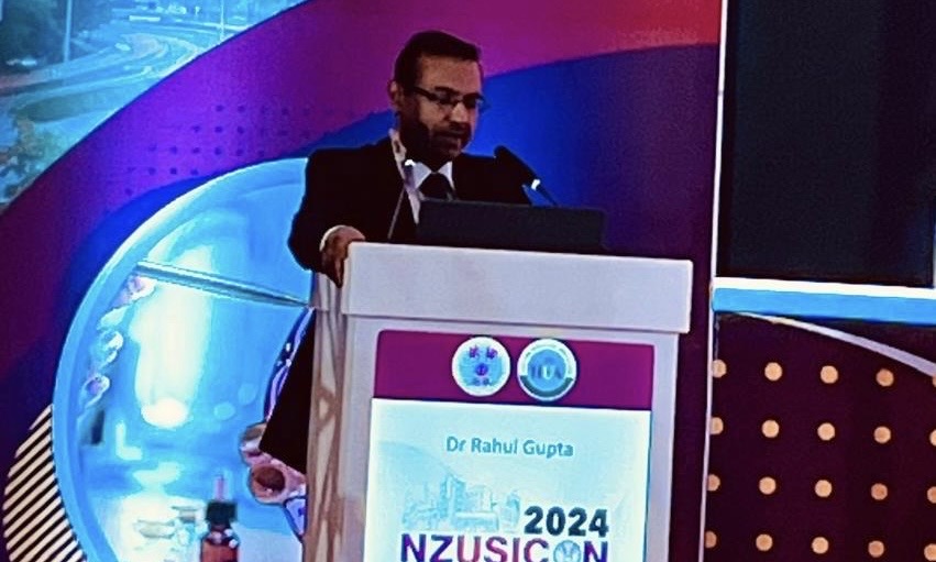 Dr Rahul Gupta gives invited Lecture in New Delhi