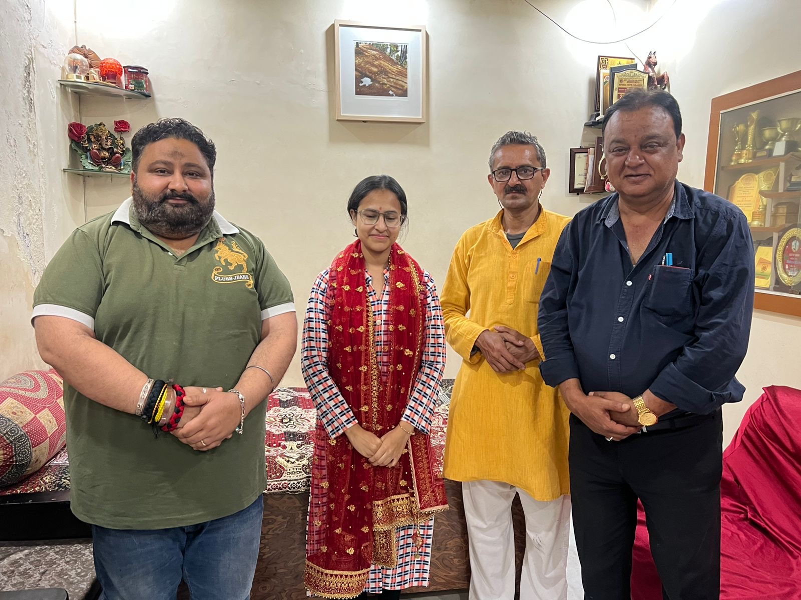 'Kotli Welfare Trust greets Sugadha Gupta for clearing UPSC'