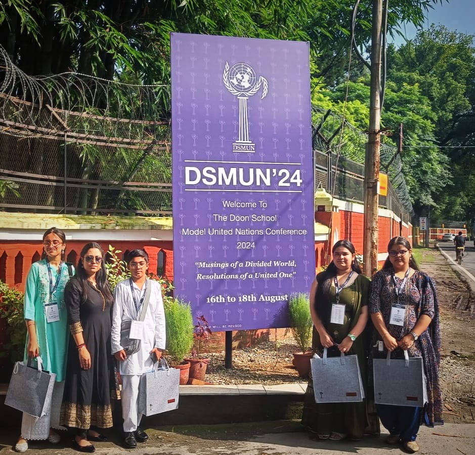 Jammu Sanskriti School Outshines at Doon School MUN