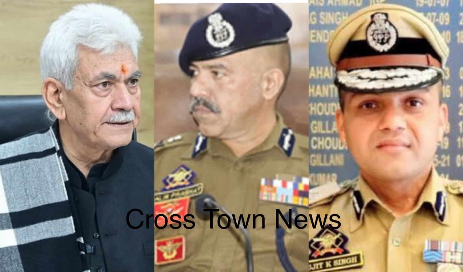 LG J&K , DGP J&K , IGP Security J&K, Other Police Officers reduce size of Convoy by 50 %
