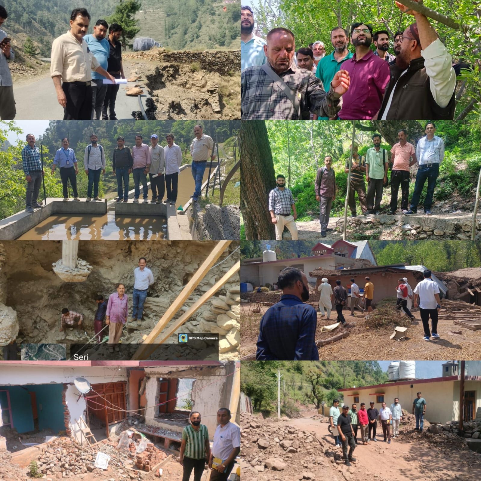 Flood damage assessment on in 49 Patwar Halqas of Ramban District Evaluation completed in 38 halqas under close monitoring of DC
