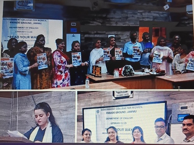 “Read Your Way”: Literary Club of Govt. College for Women, Parade marks "WORLD BOOK DAY"