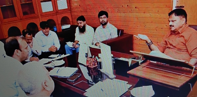 Javed Rana instructs officers to conduct regular monitoring of works being executed in their respective jurisdictions