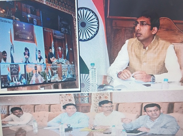 DivCom Kashmir Anshul Garg directs to adhere strictly to timeline of projects