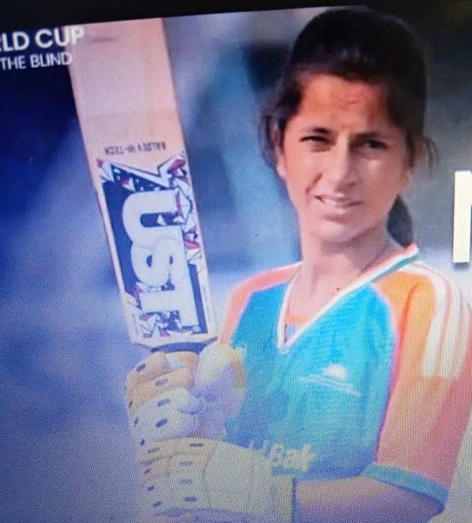 Daughter of Soil, Kathua’s Anekha shines in Women’s T20 Blind Cricket World Cup