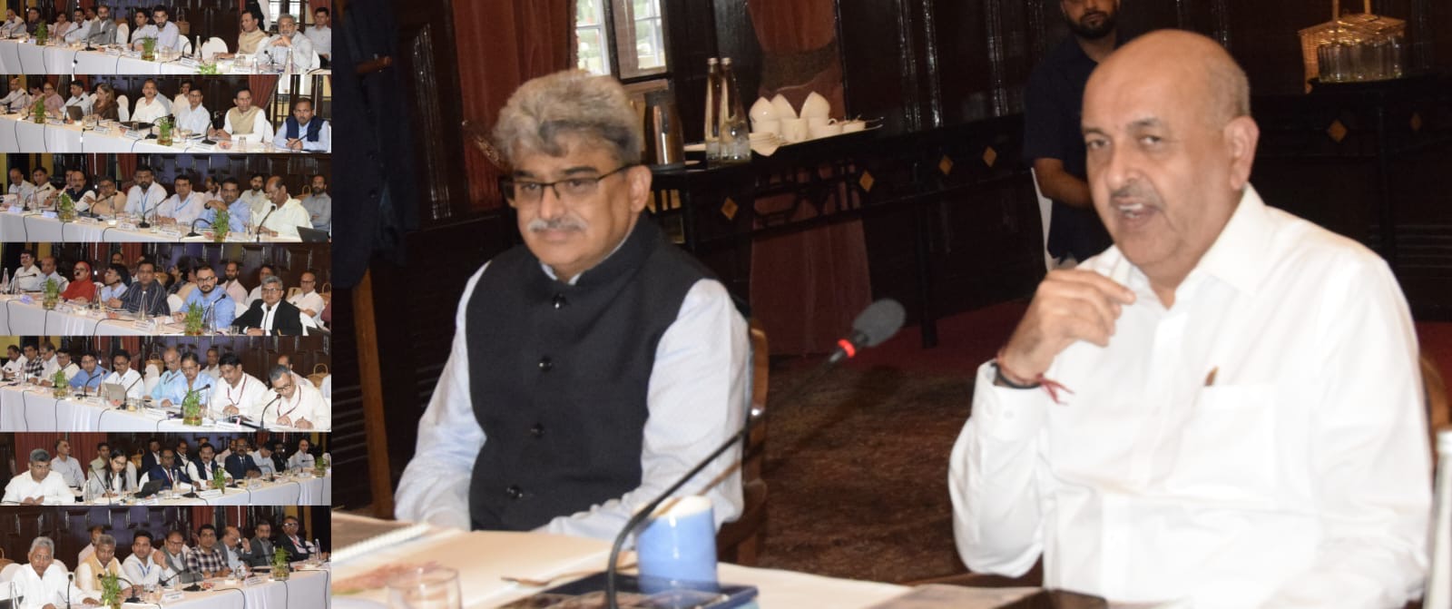 Advisor to PM chairs meeting in Srinagar 