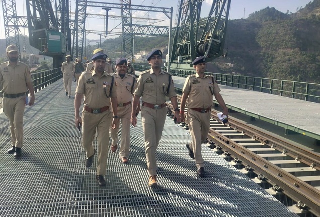SSP Reasi conducts comprehensive security review of vital installations in sub-division Arnas 