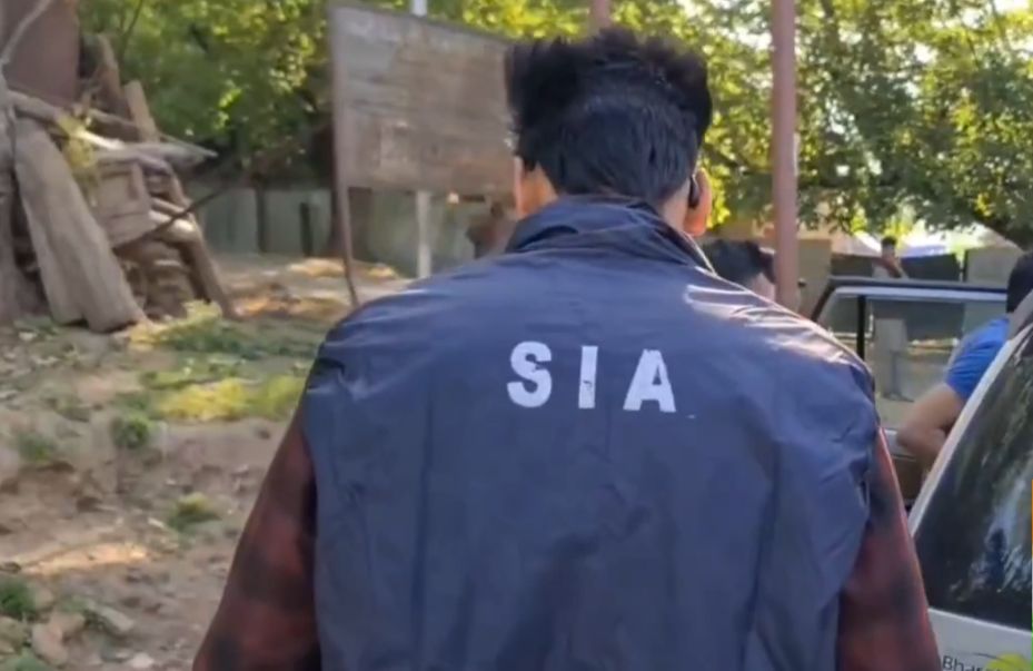 Anti-terror crackdown by SIA, Kashmir 