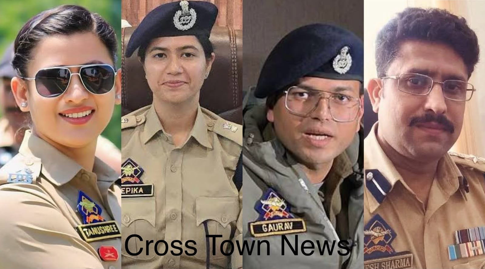 4 IPS Officers transferred out of J&K ; 8 IPS Officers transferred to J&K by MHA