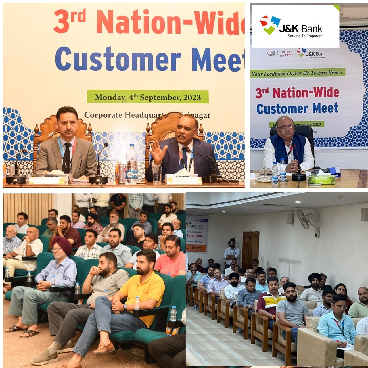 J&K Bank organizes 3rd bank-wide customer-meets 