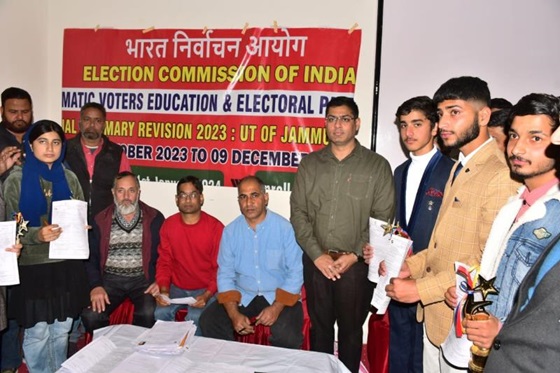 DC Rajouri leads Special Voter Enrollment Drive for Persons With Disabilities 