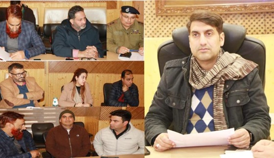 DC Srinagar chairs meeting to review Recovery of outstanding GST as Arrears of Land Revenue 
