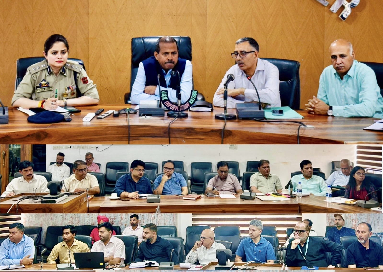 Anil Kumar chairs review of Anti-Drug Campaign in Kathua