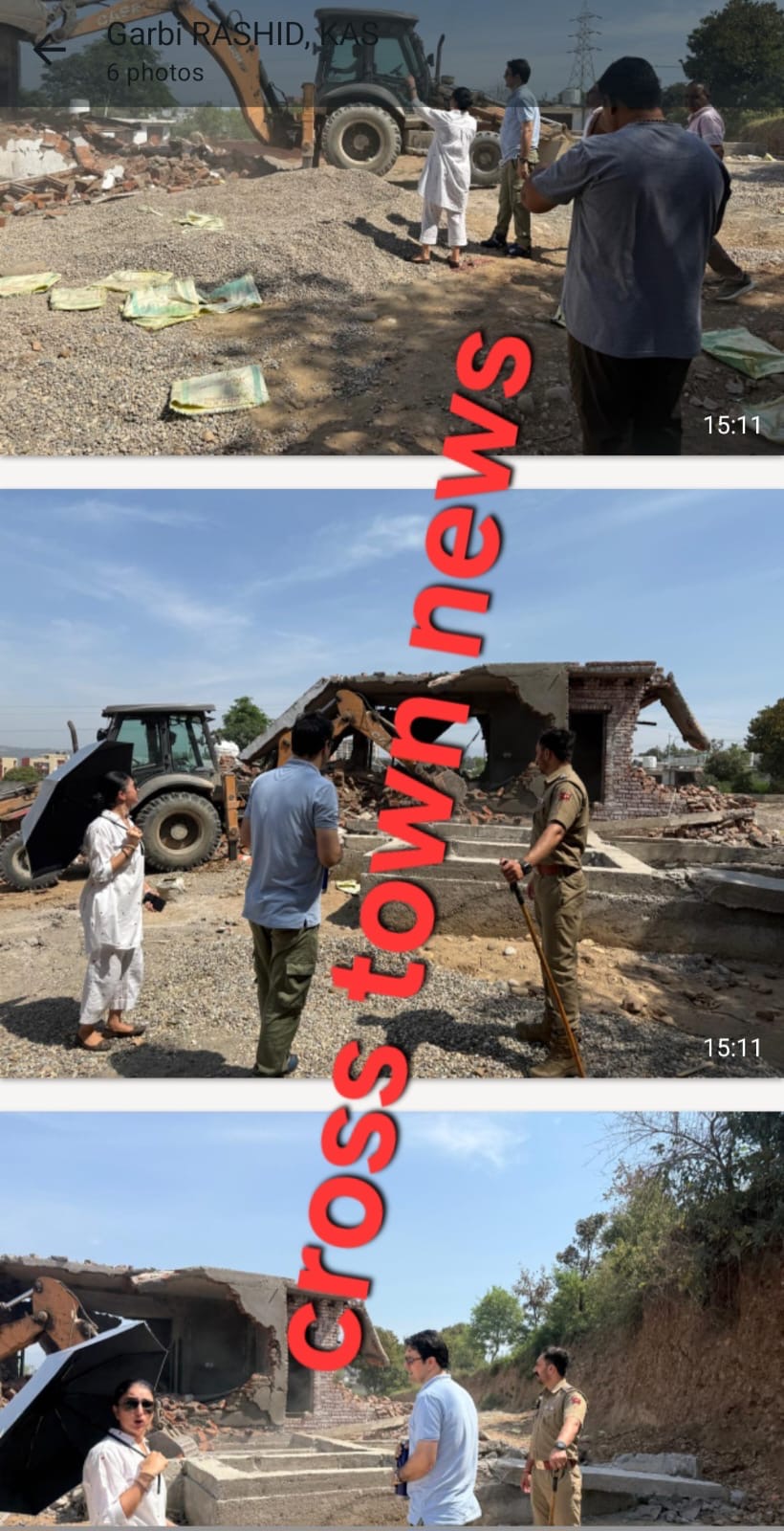 'JDA demolishes 20 Structures to reclaim Land from illegal occupation '