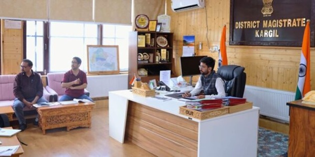 DC Kargil stressed on regular monitoring