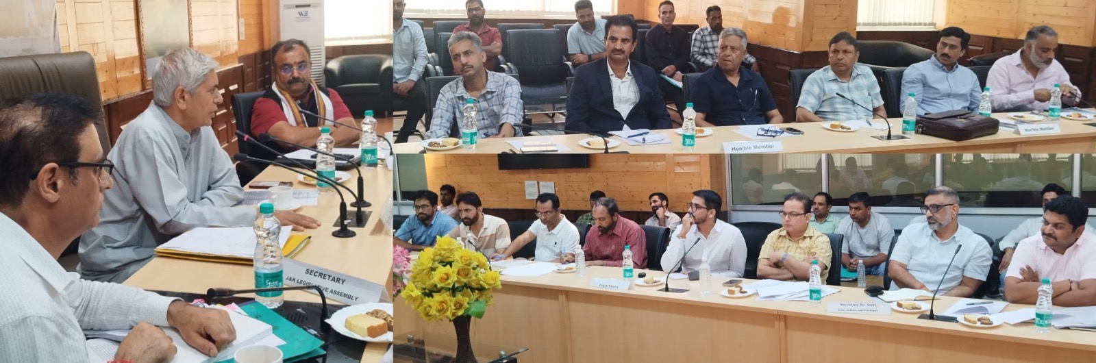 J&K:Committee on Privileges meets; Constitutional rights, protocol of MLAs discussed