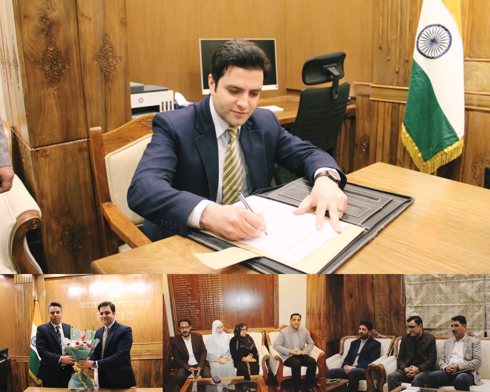 'Athar Aamir Khan takes over as DC Budgam'