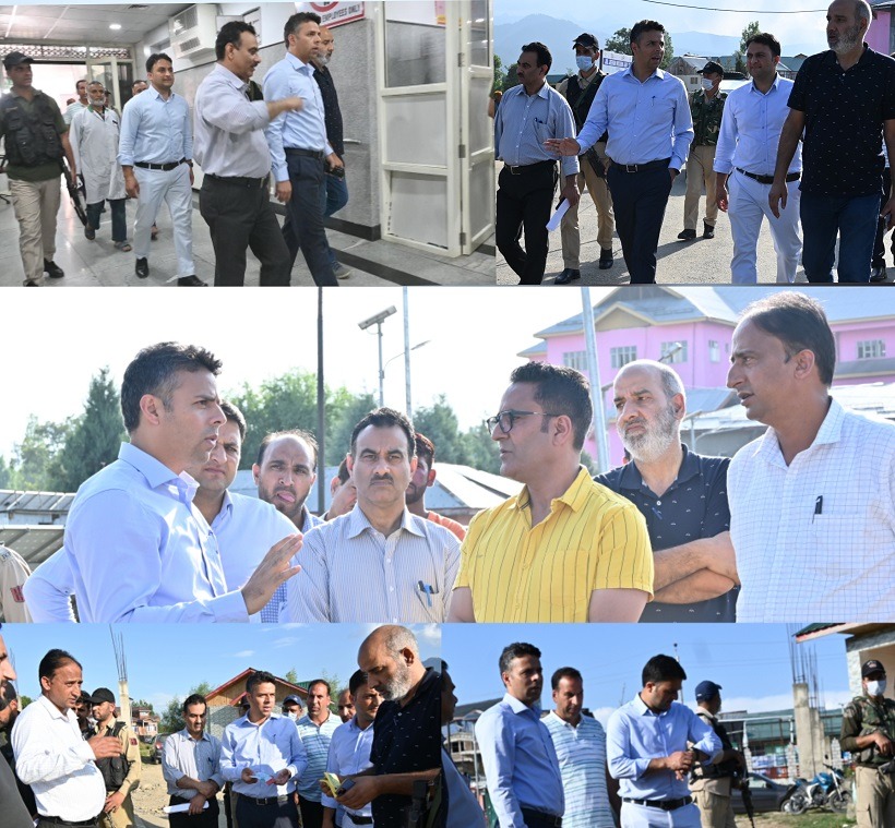 DC Kulgam conducts surprise visit to DH