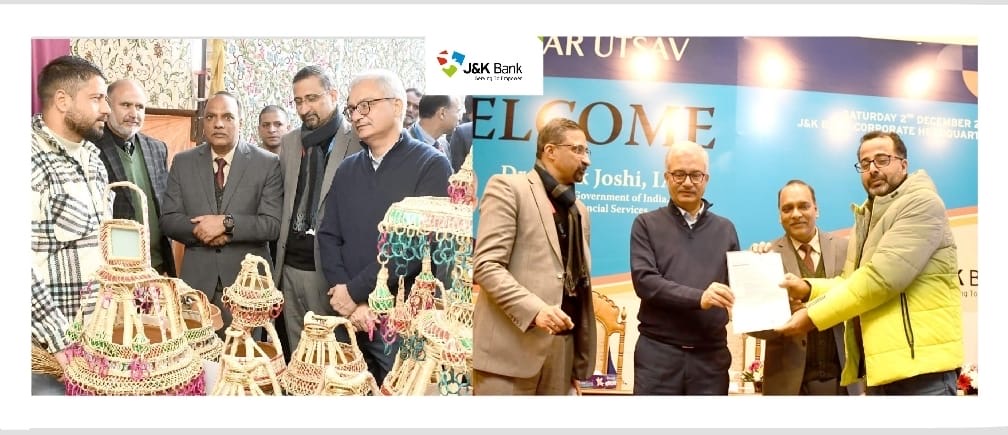 J&K Bank hosts Secretary DFS Dr Vivek Joshi