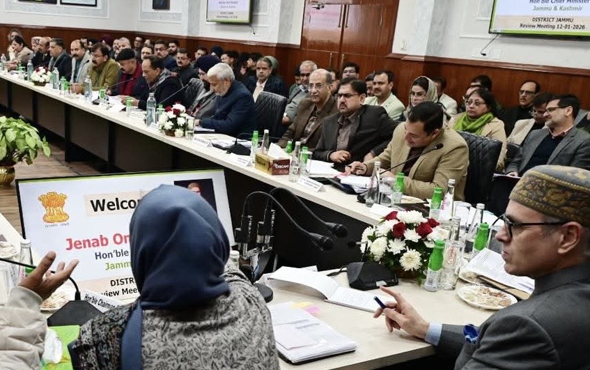 MLA Surinder Kumar takes jibe on Meters in Jammu Review meeting
