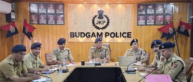 'IGP Kashmir calls for appropriate action against those involved in criminal activities'