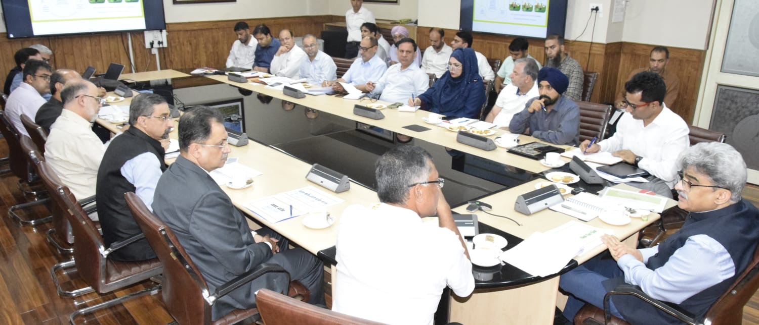 CS holds maiden review of implementation of JKCIP across J&K
