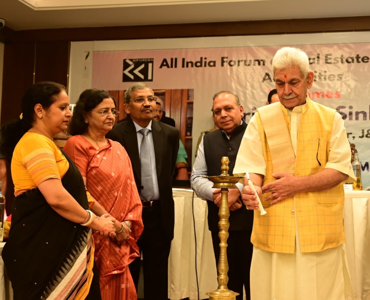 Whole of the Government approach is needed for advancing the Real Estate Sector : LG J&K 